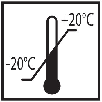 Recommended storage temperature 